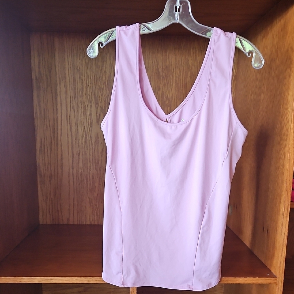 BuffBunny Pink Fitted Tank Top